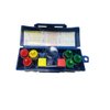 60608 5-way Test Kit for pool & spa PH CL Bromine Alkalinity Acid Demand