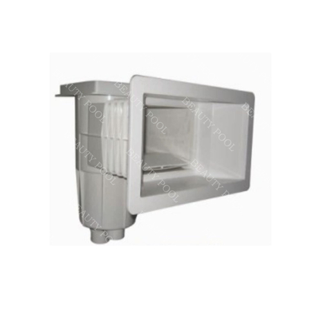 60925 Wide Mouth ABS Skimmer W/ Square Frame And Round Lid for Concrete Pool