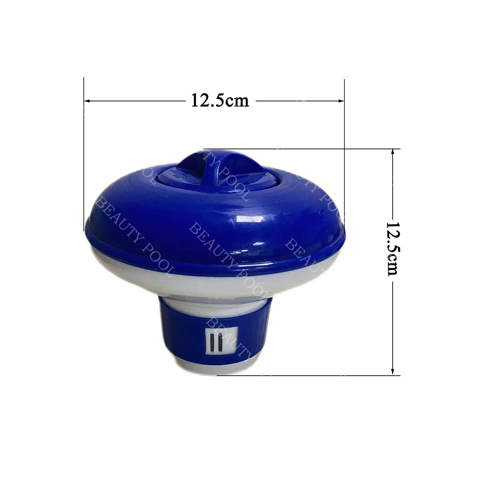 60704 5" Chemical Dispenser for 1 1/2" Tablets with Retractable Bottom 