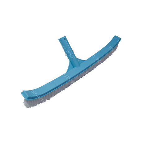 Green 18"/45cm standard curved polybristle wall brush 60205