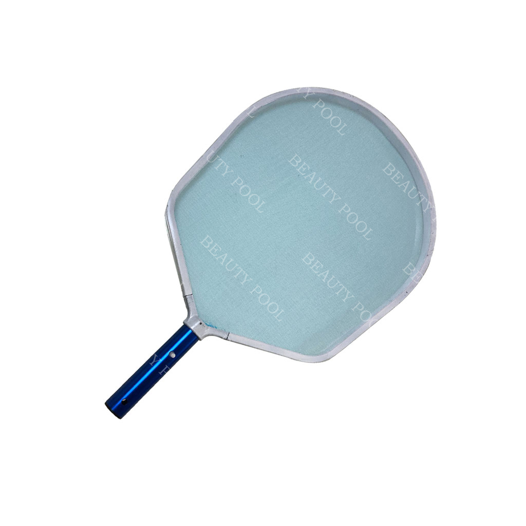 60321 Professinal Heavy Duty Aluminum Frame Leaf Skimmer with Reinforced Aluminium Handle(PE Net Size:40X32cm)