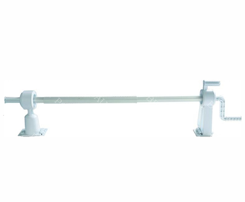 61101 Above Ground Pool Cover Reel with ABS Frame for ￠3-1/4”&1-1/2”tubes(not Include AL Pole)