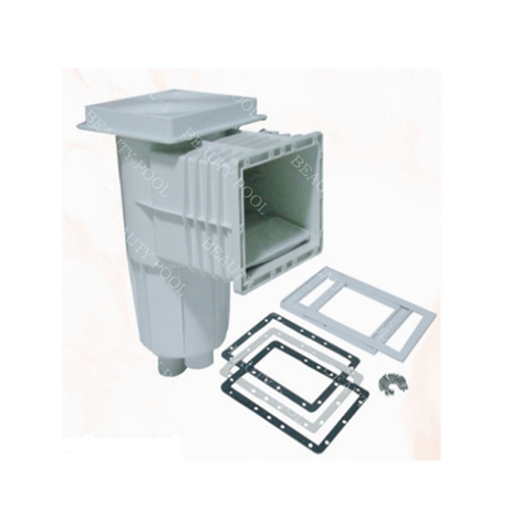 60924 15M Skimmer w/ Square Frame and Round Lid for Vinyl Pool