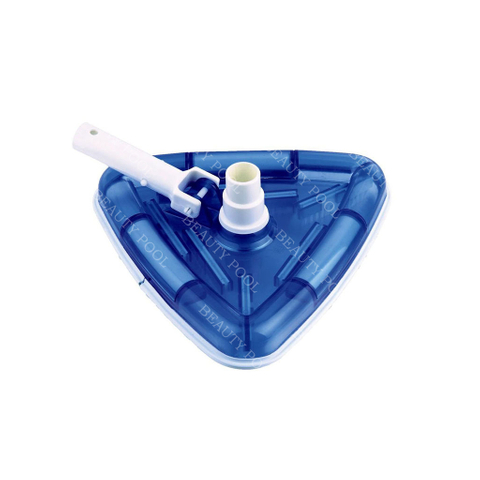 60106 Deluxe Triangular Transparent Cast Iron Weighted Vacuum Head