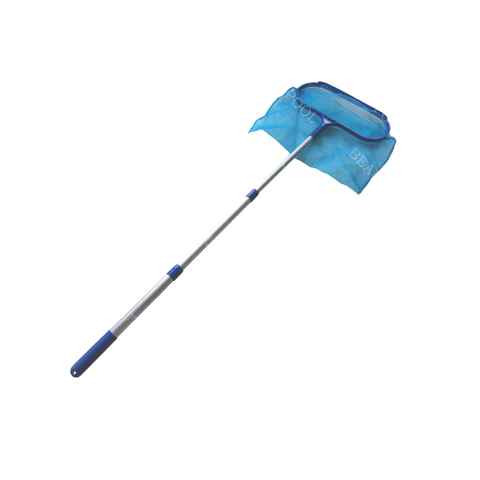 60312 Leaf Rake with 3X14"/ 3X35cm Telescopic Pole